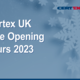 雷竞技精彩Certex英国节庆开放2023